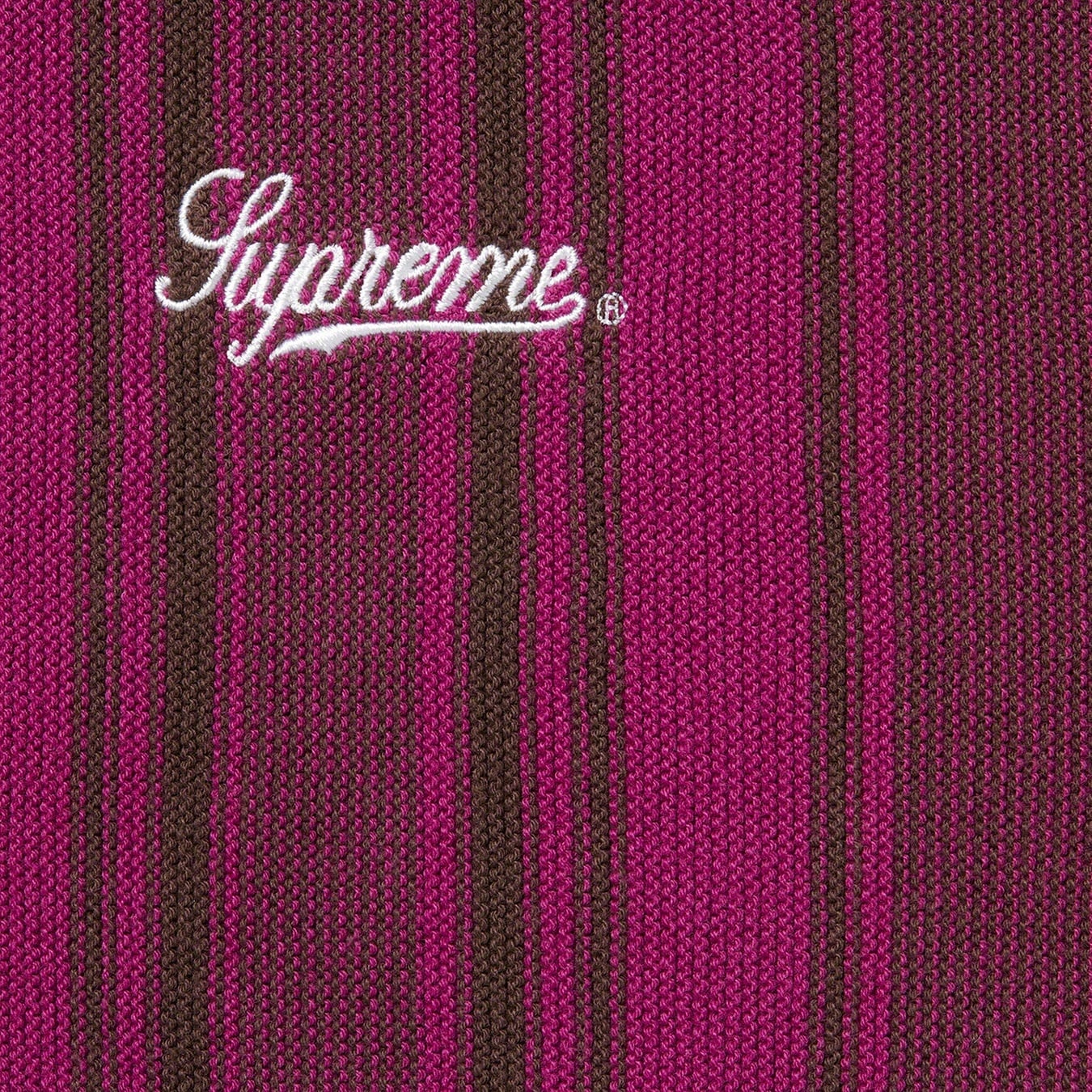 Stripe Button Up Polo view 4